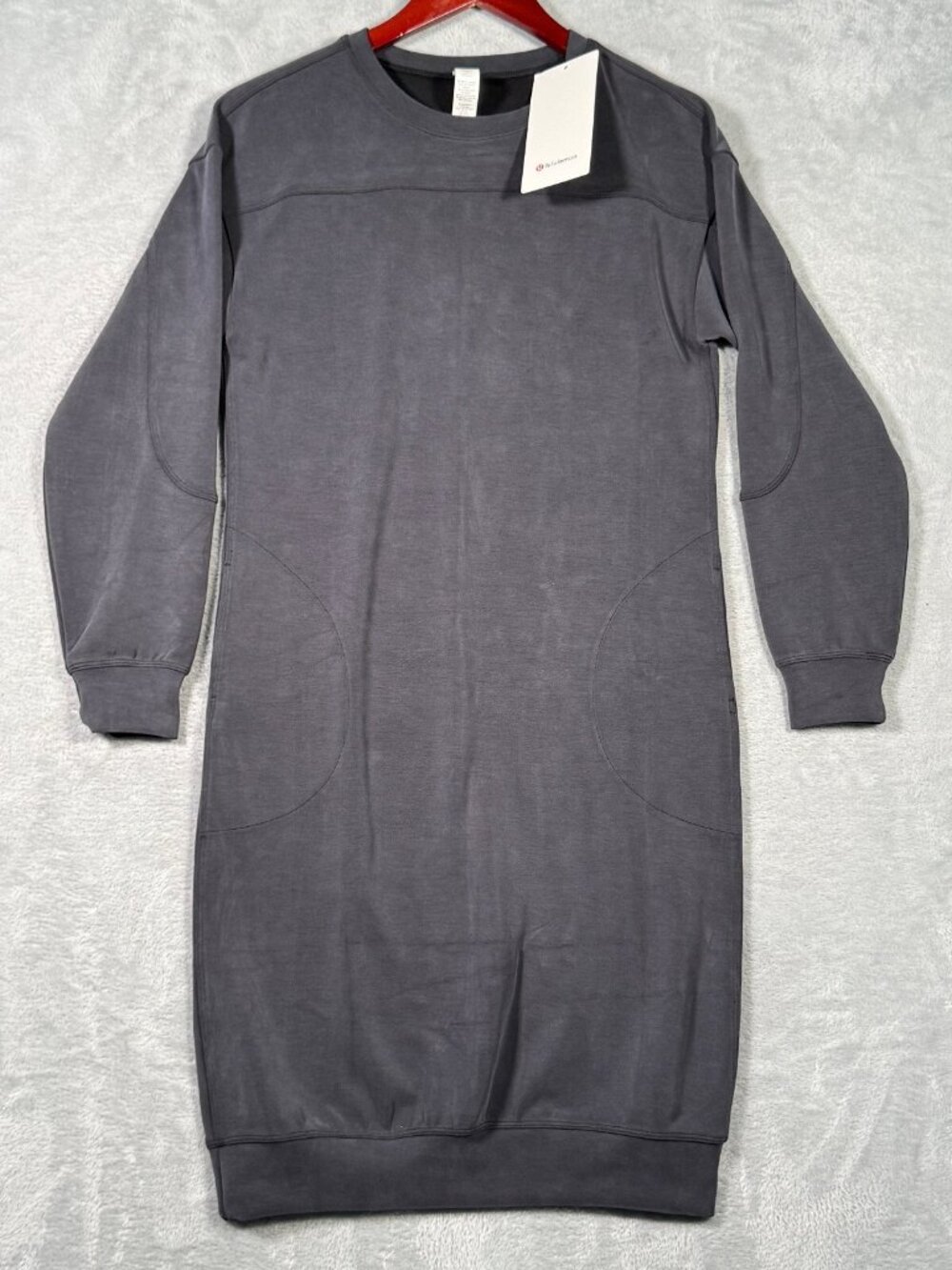 Lululemon Dress Womens 2 Black Softstreme Midi LW1EEYS